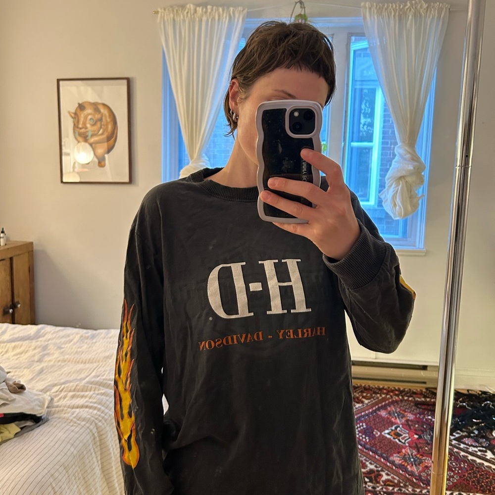 Harley-Davidson Black Long Sleeve Tee